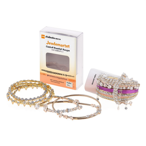 Juego de Pulseras y Brazaletes de Cristal para Bodas y Fiestas Jewelemarket, con Brillantes Piedras Austriacas 10575608PU_2.4 - Product Image 2