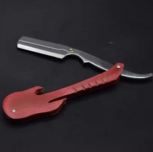 Afeitadora de seguridad de acero inoxidable de bajo precio al por mayor, rasuradora de un solo filo para hombres, a la venta - Product Image 3