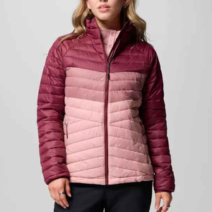High Quality Custom Women's Breathable Puffer Jacket <b>Lightweight</b> Quick Dry Quilted Winter <b>Coat</b> Fashion Outerwear - Product Image 5