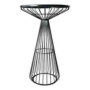 Taburete Moderno de Ratán Amarillo, Mesa Auxiliar Redonda Tejida, Otomana para Sala de Estar, Muebles Decorativos para el Hogar - Product Image 2