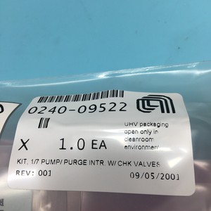 AMAT 0240-09522 KIT, 1/7 POMPE/RECHARGE INTERNE, AVEC VÉRIFICATEUR - Équipements et Pièces Semi-conducteurs d'Occasion Mondialement Renommés - Product Image 6