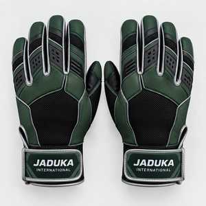 Guantes de bateo de manga larga serie Gold con protección para los dedos, Bruc Bolt, cuero cabretta de 0.9 mm para golpear con potencia. - Product Image 5