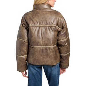 Ladies Real Leather Hooded <b>Jacket</b> <b>Women</b> Biker Moto Slim Fit <b>Zip</b>-<b>Up</b> Black Customized Embroidery Factory Price Wholesale - Product Image 2