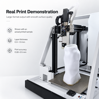 Protolink3D PL-FGF-0506-ENC-TPU Mesin Cetak 3D Industri Otomatis Tertutup Baru 500x500x600mm PLA TPU FLEX hingga 350mm/s WiFi