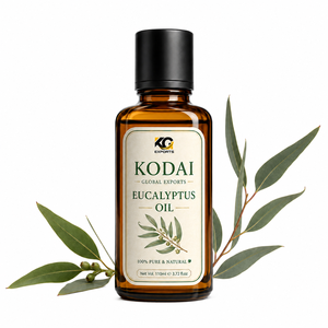 Aceite de Eucalipto Kodai 100% Puro y Natural, Aceite Esencial Herbal para el Cuidado de la Piel, Reafirmante de la Piel, Cuidado Facial, de Cejas y de Manos - Aromaterapia - Product Image 1