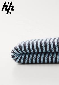 Hot Sale 100% <b>Wool</b> Breathable & Waterproof Striped Adjustable Unisex <b>Beanies</b> with Custom Label Handcrafted by Huzaifa Products - Product Image 3