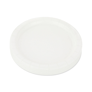 จานกระดาษพรีเมียม ผลิตในปากีสถาน รับผลิตแบบ OEM ODM น้ำหนักเบา โลโก้สั่งทำได้ ขายส่งอุปกรณ์บนโต๊ะอาหาร จานกระดาษแบบใช้แล้วทิ้ง - Product Image 3