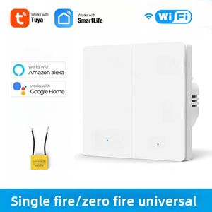 Interruptor de luz inteligente Wi-Fi, universal de 1/2/3 botones, funciona con Alexa y Google Home, requiere cable neutro o sin cable neutro. - Product Image 5