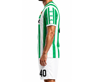 Conjuntos de Uniformes de Fútbol de Jersey de Spandex/Poliéster, Diseño sin Mangas, Cuello en V, Cintura Elástica, Nombre del Equipo Personalizado, Marca Dry Wear, Unisex para Adultos - Product Image 4
