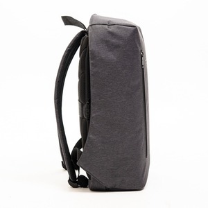 Mochila antirrobo gris con cremallera oculta, bolso versátil, bolso de negocios, diseño informal y sencillo - Product Image 3