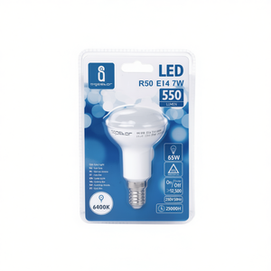 Bombilla LED R50 EI4 de 7W y 6400K de bajo consumo - Product Image 2