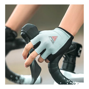 Outdoors Sports <b>Gloves</b> Summer <b>Thin</b> Breathable Anti-skid Reflective Logo Cycling <b>Gloves</b> - Product Image 3
