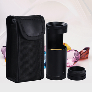 Portable 93mm Length LED Gemstone Polariscope, Dual Lens with <b>28mm</b> Diameter, Built-in LED Light for Jeweler, Gemologist Tool - Product Image 3