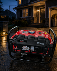 เครื่องกำเนิดไฟฟ้าเบนซิน SS SAMSON 3KVA ประสิทธิภาพสูง 4 จังหวะ พร้อมระบบสตาร์ทแบบดึงกลับ สำหรับสำรองไฟบ้าน - Product Image 4