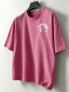 Camisetas casuales de algodón con estampado gráfico, cómodas y a la moda para hombre. - Product Image 1
