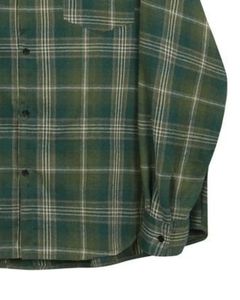 Men Olive Green Plaid Casual <b>Shirt</b> Cotton Polyester Long Sleeve <b>Button</b> Down Check <b>Shirt</b> For Wholesale OEM Export Supply Market - Product Image 6