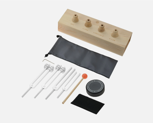 Juego de Diapasones de 128Hz, 136.1Hz, 256Hz y 384Hz para Terapia de Sonido de Chakras - Product Image 2