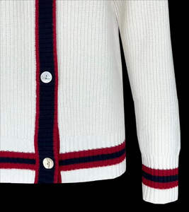 Suéter Cárdigan Unisex de Cachemira Tejido, Cuello en V, Transpirable, Moderno, de Alta Calidad, Venta al Por Mayor - Product Image 5