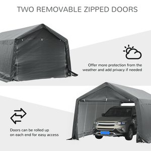 Tenda per Deposito Esterno per Soluzioni Pratiche di Ripostiglio e Stoccaggio - Product Image 4