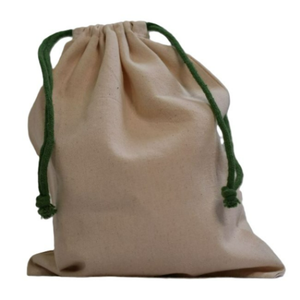 Pochette en coton écologique avec cordon de serrage, logo personnalisé, réutilisable, lavable, design tendance - Plusieurs tailles pour une utilisation quotidienne promotionnelle - Product Image 6