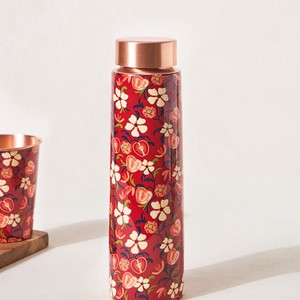 ขวดน้ำทองแดงคลาสสิก-ใช้ซ้ำได้ FAIZA CRAFT - Product Image 3