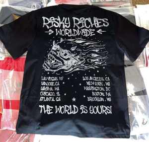 T-shirt pour homme de qualité supérieure, sur mesure, grande taille, 100% coton, haute qualité, faible MOQ, tissu tissé 240 g/m², OEM - Product Image 6