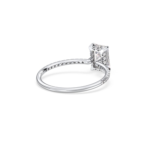 Anillos solitarios de moissanita con certificación GRA de REYES, precio de fábrica al por mayor, para mujer, plata de ley 925, regalo de aniversario, joyería. - Product Image 4