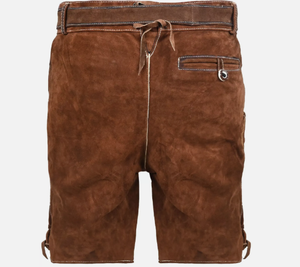 <b>Men's</b> Casual Bavarian Lederhosen Bermuda Shorts High Waist Button Fly Eco-Friendly Waterproof Breathable Anti-UV Polyester - Product Image 2
