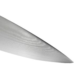 Couteaux de Chef Classiques de 10 Pouces, Style Damas, en Acier Inoxydable, avec Manche Noir, pour Cuisine Professionnelle et Viande - Product Image 3