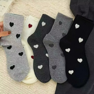 Chaussettes en molleton 100 % coton pour femmes, antidérapantes, confortables, usage quotidien, avec bordure personnalisable, haute qualité, vente en gros - Product Image 3