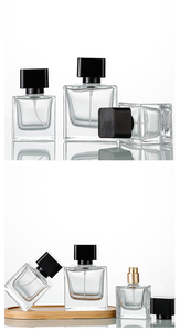 Premium Quality 30Ml 50ML 100ML <b>Perfume</b> <b>Bottles</b> Crystal white material thick bottom <b>perfume</b> <b>bottle</b> + ABS weighted <b>perfume</b> cap - Product Image 5