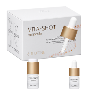 Ampolla Iluminadora con Vitamina C y Ácido Hialurónico para el Tratamiento de Manchas Oscuras, Antienvejecimiento, Unifica el Tono, Fórmula No Grasa para Todo Tipo de Piel - Product Image 1