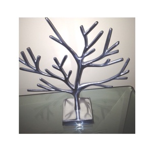 Elegant aluminum tree sculptures crafted with durable material refined artistry and premium <b>decorative</b> expression for spaces - Product Image 2