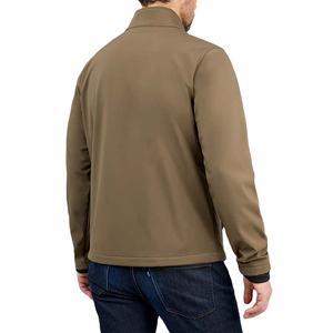 Chaquetas Softshell de poliéster cortavientos para exteriores con logotipo personalizado, chaquetas Softshell térmicas deportivas, chaqueta de lana para hombre 2026 - Product Image 3