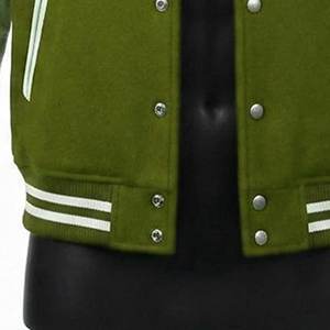 Blouson universitaire réversible en laine enduite, style Letterman, pour homme et femme, imperméable et respirant, idéal pour l'hiver – Meilleures ventes - Product Image 6