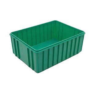 OEM Custom PP Plastic Eco-Friendly Smooth Surface <b>Stackable</b> Industrial Storage <b>Crate</b> - Product Image 1