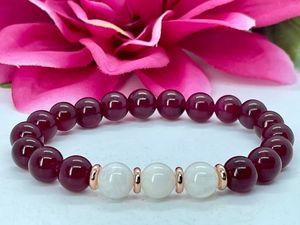 Colorful Handmade Eco-Friendly Resin Beads Feng Shui <b>Bracelet</b> <b>Stretch</b> Fashion Jewelry for Women Casual Party Wear - Product Image 3