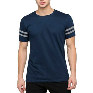 Camiseta de Manga Corta para Hombre, Diseño Personalizado, 100% Algodón, Color Sólido, Tallas Grandes, Colores y Logotipo Personalizables, Alta Calidad, Ecológica - Product Image 1