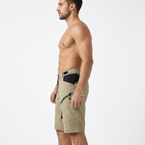 <span class=keywords><strong>Pantaloncini</strong></span> <span class=keywords><strong>MTB</strong></span> Fuoristrada Taglie Forti, Abbigliamento Durevole per Mountain Bike, Vestibilità Regolare, Antibatterici, Asciugatura Rapida, Traspiranti - Product Image 5