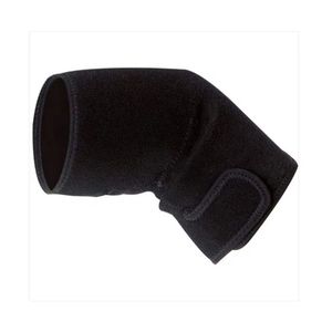 Manchon de compression noir en néoprène 5 mm pour le soutien des coudes, idéal pour la musculation, la force athlétique et la stabilité articulaire – Fournisseur d'équipement de gym - Product Image 3
