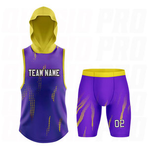 Ensemble de maillots de football américain à drapeau 7 contre 7 unisexe à capuche, personnalisable par sublimation, pour enfants et jeunes, pour l'entraînement et les matchs - Product Image 1