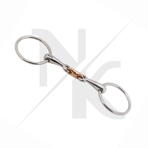 Venta al por mayor Nafko Industry NK-2089 B Bocado de acero inoxidable con enlace francés y boquilla cómoda para caballos de doma y salto - Product Image 6