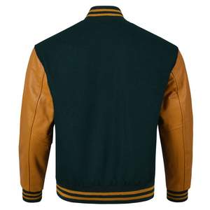 Fabricant OEM, nouveau style tendance, logo personnalisé, vestes varsity surdimensionnées respirantes pour homme, vestes varsity légères de qualité supérieure pour homme - Product Image 3