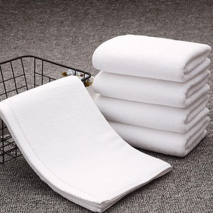 Pure Cotton White Hand <b>Towel</b> 550 GSM Multipurpose Absorbent <b>Towel</b> for Kitchen Hand Drying and Bathroom Use Available for <b>Sale</b> - Product Image 5