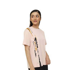 Solid Trader Luxury Comfort Bio Wash Anti Pilling Long Lasting Plain Design Round Neck Smart Looking Classic Women Tee Shirt - Product Image 4