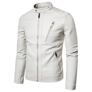 Nouveautés - Veste en cuir pour homme, tendance et très vendue, veste en cuir véritable pour homme, veste d'hiver en cuir véritable pour homme - Product Image 6