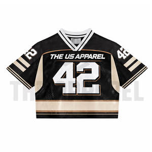 Camiseta Deportiva de Malla Tejida con Logotipo Personalizado OEM, Estilo Urbano para Hombre, Corte Regular, Hip Hop, Transpirable, de Poliéster, Venta al Por Mayor - Product Image 2