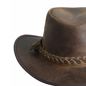 Sombrero de Vaquero Personalizado con Logotipo, Sombrero de Sol Vintage para Hombre, para Actividades al Aire Libre - Product Image 5