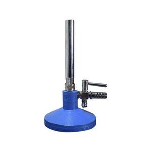 Brûleur Bunsen durable avec régulation précise de l'air, connecteur cylindrique, base en acier pressé nickelé, OEM pour laboratoire - Product Image 3