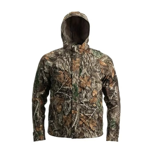 Veste de chasse à imprimé camouflage, softshell, imperméable et respirante, doublure en polyester, unisexe, adulte, utilisation en extérieur en hiver - Product Image 1